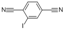 2-IODO-TEREPHTHALONITRILE Struktur