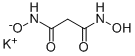 POTASSIUM 1-(HYDROXYAMINO)-3-(OXIDOAMINO)-1,3-DIOXOPROPANE Struktur