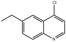 4-CHLORO-6-ETHYLQUINOLINE Struktur