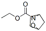 2-Oxa-3-azabicyclo[2.2.1]heptane-3-carboxylic  acid,  ethyl  ester Struktur