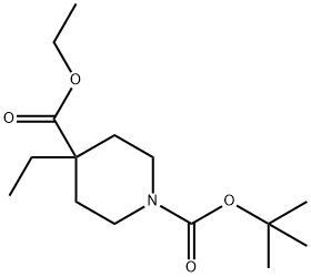 Ethyl 1-Boc-4-ethyl-4-piperidine carboxylate