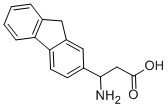 3-AMINO-3-(9H-FLUOREN-2-YL)-PROPIONIC ACID Struktur