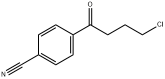 4-CHLORO-1-(4-CYANOPHENYL)-1-OXOBUTANE Struktur