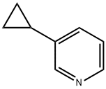 Pyridine, 3-cyclopropyl- (9CI) Struktur