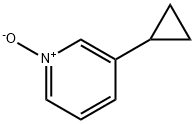 Pyridine, 3-cyclopropyl-, 1-oxide (9CI) Struktur