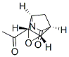 3-Oxa-6-azatricyclo[3.2.1.02,4]octan-7-one, 6-acetyl-, (1alpha,2beta,4beta,5alpha)- (9CI) Struktur