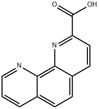 1,10-菲羅啉-2-甲酸, 1891-17-4, 結(jié)構(gòu)式