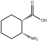 Cyclohexanecarboxylic acid, 2-amino-, (1S,2R)- (9CI) Struktur