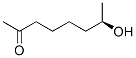 2-Octanone, 7-hydroxy-, (R)- (9CI) Struktur