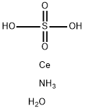 AMMONIUM CERIUM(IV) SULFATE TETRAHYDRATE Struktur