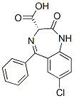 clorazepate Struktur