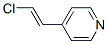 Pyridine, 4-(2-chloroethenyl)- (9CI) Struktur