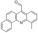 Benz(c)acridine-7-carboxaldehyde, 11-methyl- Struktur