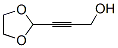 2-Propyn-1-ol, 3-(1,3-dioxolan-2-yl)- (8CI,9CI) Struktur