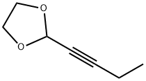 1,3-Dioxolane, 2-(1-butynyl)- (8CI,9CI) Struktur