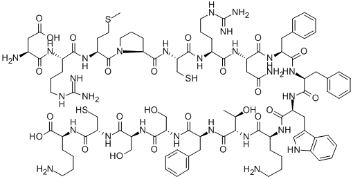 CORTISTATIN-17 (HUMAN) Struktur