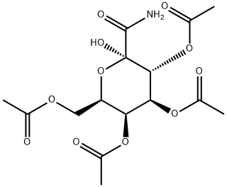 C-(2,3,4,6-TETRA-O-ACETYL-1-HYDROXY-BETA-D-GALACTOPYRANOSYL) FORMAMIDE|C-(2,3,4,6-TETRA-O-ACETYL-1-HYDROXY-B-D-GALACTOPYRANOSYL)FORMAMIDE