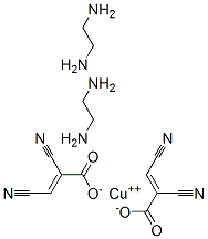 bis(ethylenediamine)copper bis[dicyanoaurate] Struktur