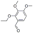 Benzaldehyde, 2-ethoxy-3,4-dimethoxy- (9CI) Struktur