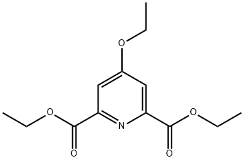 Diethyl 4-ethoxy-2,6-pyridinedicarboxylate Struktur