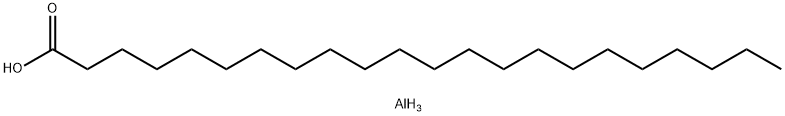 aluminium tridocosanoate Struktur