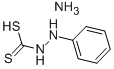 PHENYLHYDRAZINOCARBODITHIOIC ACID, AMMONIUM SALT Struktur