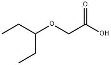 2-(PENTAN-3-YLOXY)ACETIC ACID Struktur