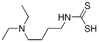 N-[4-(Diethylamino)butyl]carbamodithioic acid Struktur