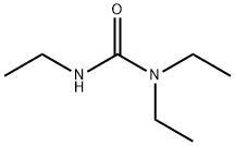 1,1,3-Triethylurea Struktur