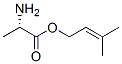 L-Alanine, 3-methyl-2-butenyl ester (9CI) Struktur