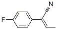 Benzeneacetonitrile, alpha-ethylidene-4-fluoro-, (Z)- (9CI) Struktur