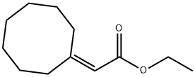 CYCLOOCTYLIDENEACETIC ACID ETHYL ESTER Struktur