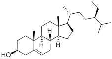 (3beta,24xi)-stigmast-5-en-3-ol Struktur