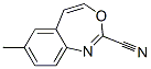 7-Methyl-3,1-benzoxazepine-2-carbonitrile Struktur