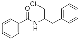 Benzamide, N-(alpha-(chloromethyl)phenethyl)- Struktur