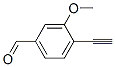 Benzaldehyde, 4-ethynyl-3-methoxy- (9CI) Struktur