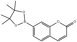 Coumarin-7-pinacolboronate Struktur