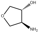 3-Furanol,4-aminotetrahydro-,(3R,4S)-(9CI) Structure