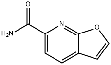 Furo[2,3-b]pyridine-6-carboxamide (9CI) Struktur