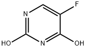 2,4-Pyrimidinediol, 5-fluoro- (9CI) Struktur