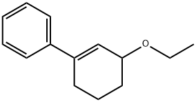 Benzene, (3-ethoxy-1-cyclohexen-1-yl)- (9CI) Struktur