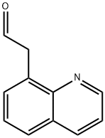 2-(quinolin-8-yl)acetaldehyde Struktur