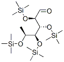 2-O,3-O,4-O,5-O-Tetrakis(trimethylsilyl)-6-deoxy-L-mannose Struktur