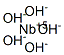 niobium pentahydroxide  Struktur