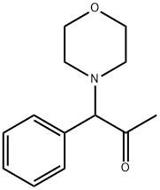 1-MORPHOLIN-4-YL-1-PHENYLACETONE Struktur