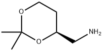 (S)-2,2-DIMETHYL-4-AMINOMETHYL-1,3-DIOXANE Struktur