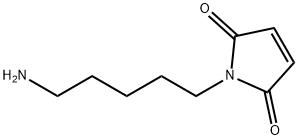 1H-Pyrrole-2,5-dione, 1-(5-aMinopentyl)- Struktur