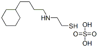 2-(4-Cyclohexylbutyl)aminoethanethiol sulfate Struktur