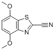 2-Benzothiazolecarbonitrile,4,7-dimethoxy-(9CI) Struktur