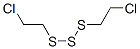 BIS(2-CHLOROETHYL)TRISULPHIDE Struktur